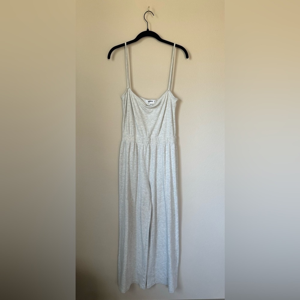 Misguided Gray Jersey Jumpsuit- Size US 4